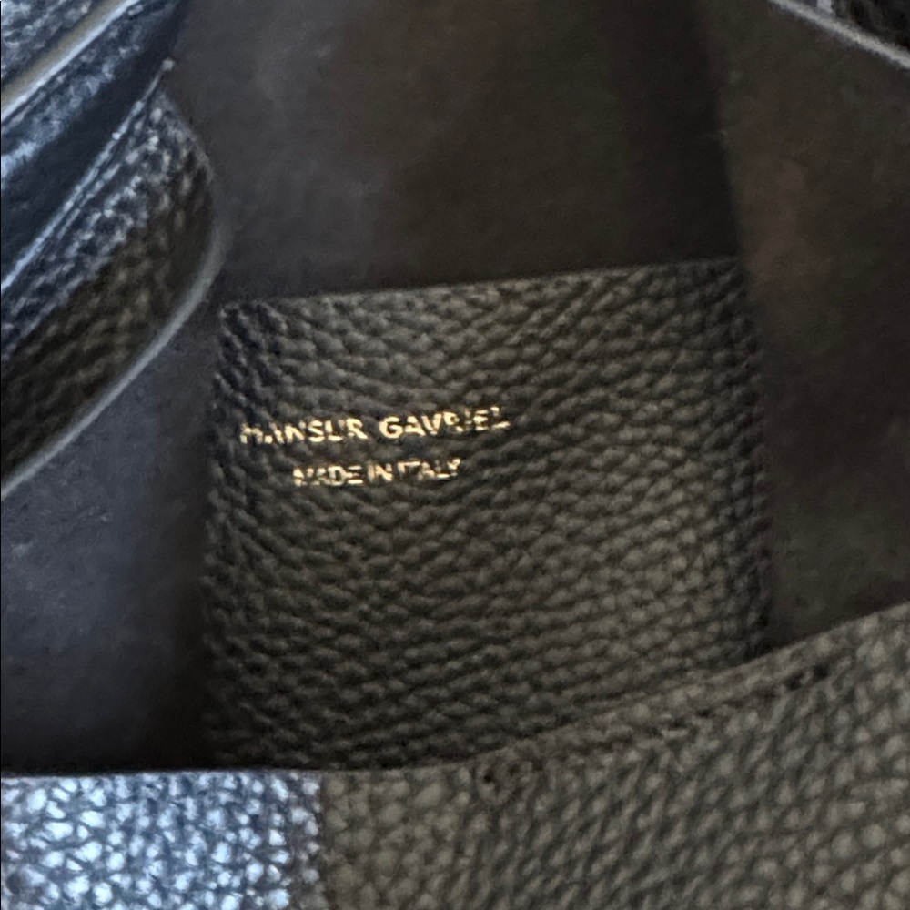 nwt mansur gavriel cabas leather tote - Picture 10 of 16